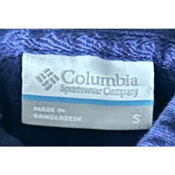 Columbia Sunday Summit Oversized Funnel Sapphire Pullover Women's Small - Picture 5 of 6